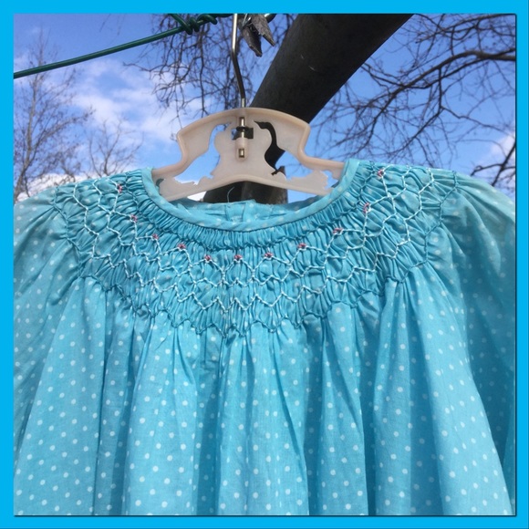 Vtg. Spring Dress, sz 6 - Picture 4 of 6